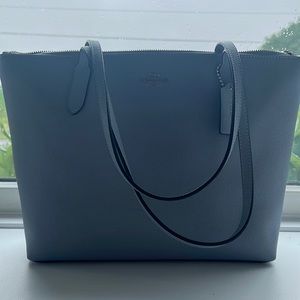 Coach zip top purse